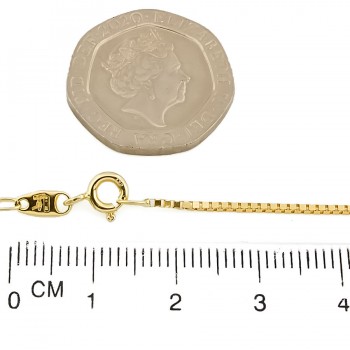 18ct gold 3.6g 18 inch box Chain